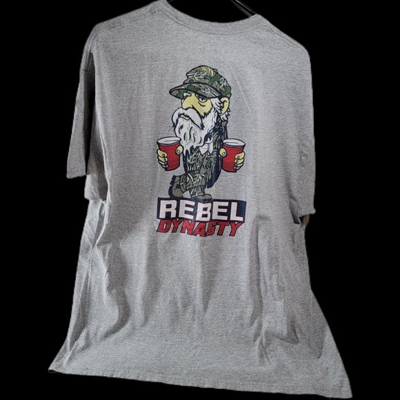 Gear Top Sports Rebel Dynasty Mens XL Hunting Hunters Themed T Shirt - Picture 3 of 4